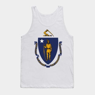 The Commonwealth of Massachusetts Flag Tank Top